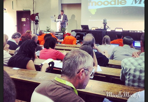 moodlemoot2013 8956074871 Quelques mots de bienvenu.  #mootfr13